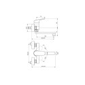 Basin mixer Ideal Standard CERAFLEX B1717AA
