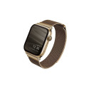 UNIQ Dante Strap Apple Watch Series 1/2/3/4/5/6/7/8/SE/SE2 42/44/45mm Stainless Steel carmel gold