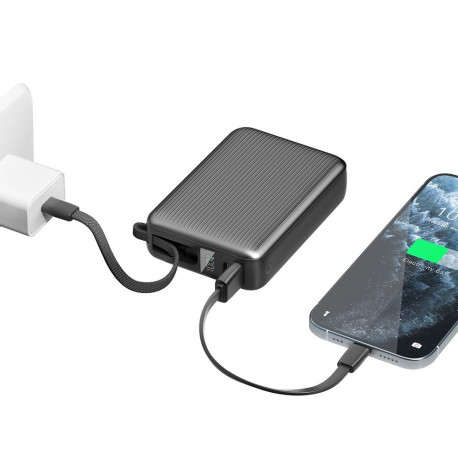 PowerBank Energea Integra Ultra 45 20000mAh kaabel USB-C PD45W hall