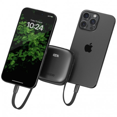 PowerBank 4in1 Bazic Fusion 10000mAh PD20W USB-C/Lightning black