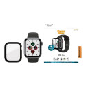 PanzerGlass täiskaitse Apple Watch 4/5/6/SE 40mm must/must AB
