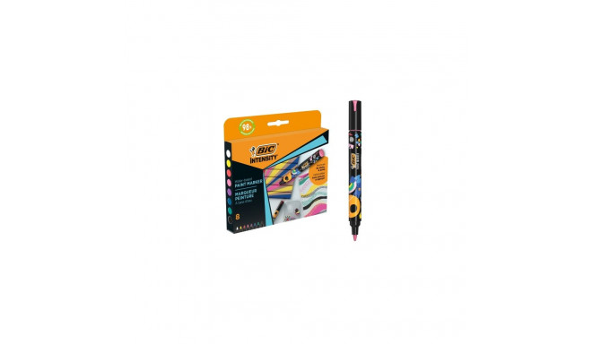 BIC Intensity Paint Marker 8 värvi komplekt