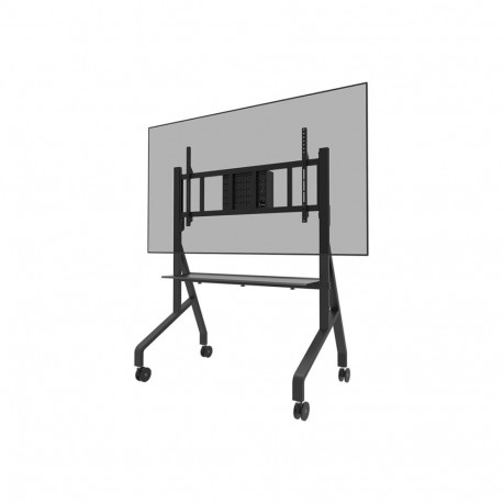 Neomounts Floor stand | FL50-575BL1 TV trolley | Adjustable Height | 65-110 " | Maximum weight (capa