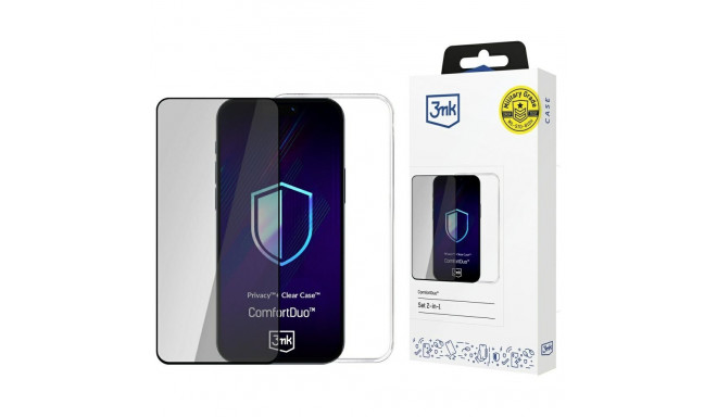 3MK ComfortDuo Privacy Clear Set for Samsung Galaxy A54 5G