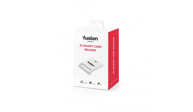 Fusion ID Card Reader PC | SC | CCID ISO7816 USB valge