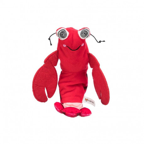 Cat toy : Trixie Wriggle lobster, fabric, catnip, 23 cm