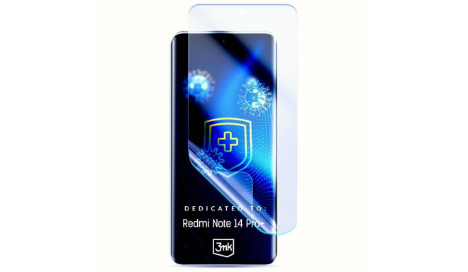 3MK SilverProtect+ Redmi Note 14 Pro+ Wet-Install Antimicrobial Film