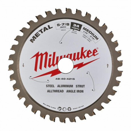 MILWAUKEE BLADE SAW.MET.150x20x34z
