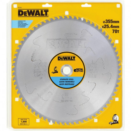 DEWALT ketassaag 355x25.4mmx70z
