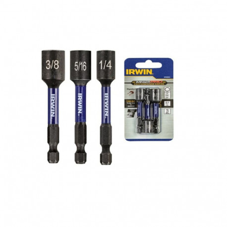 IRWIN IMPACT NUT TIP ..... SET OF 3
