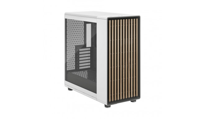 Fractal Design | North XL | Kriidivalge TG Läbipaistev | Mid-Tower | Toiteplokk kaasas Ei