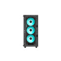 Deepcool Korpus CC560 V2 Must Midi-Tower Toiteplokita ATX PS2