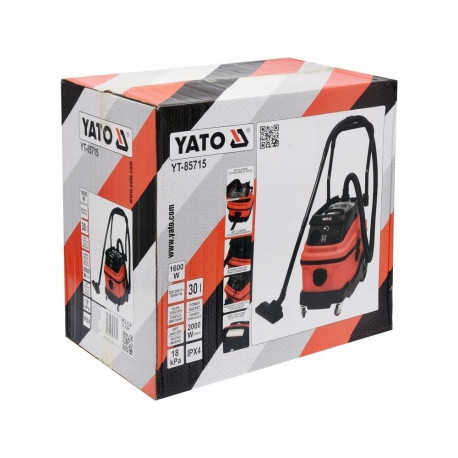 YT.WORKSHOP VACUUM CLEANER 1600W / 30L Manual filter shaker