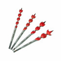 Puidupuuri komplekt kiirtoide 1/4 kuuskant (⌀13,16,20,25mm) Milwaukee