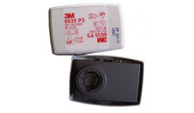 3M tolmufilter P3 6035 /2 tk.
