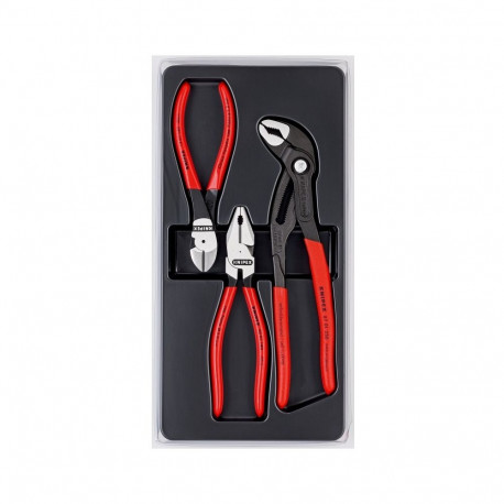 Builder's pliers set KNIPEX, 3 pcs.