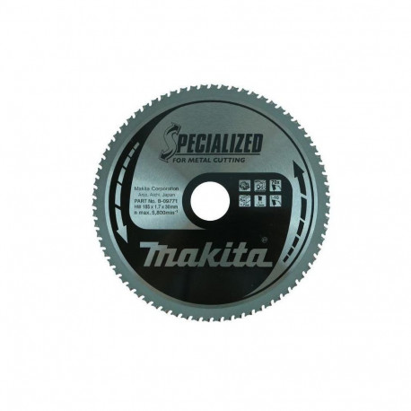 Lõikeketas metallile 185x30 T70 1.7mm -10° MAKITA