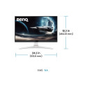 BENQ EX271 27-tolline IPS FHD 400cd/m2 1ms 180Hz HDMIx2 DP HUB USB kõlaritega monitor