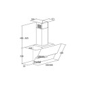Cooker Hood Eleyus DNL50BL