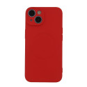 Simple Color Mag case for iPhone 16e red