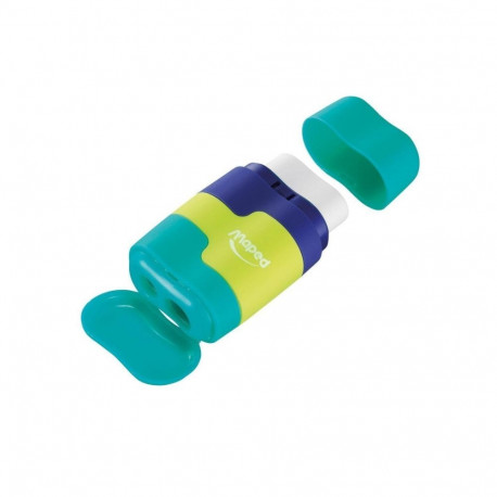 Pencil sharpener+eraser Maped Connect
