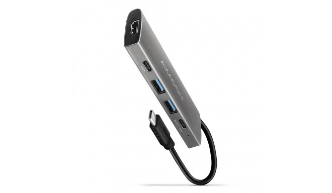 I/O HUB USB-C 5IN1/0.2M HMC-5G2 AXAGON