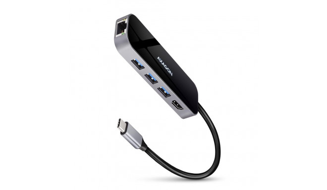 I/O HUB USB-C 6IN1/0.2M HMC-6GL AXAGON