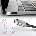 I/O HUB USB-C 6IN1/0.2M HMC-6H4A AXAGON