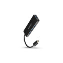 I/O HUB USB-C 4PORT SLIM/0.14M HUE-G1C AXAGON