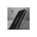 I/O HUB USB-C 4PORT SLIM/0.14M HUE-G1C AXAGON