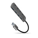 I/O USB HUB SWITCH 4PORT/0.2M HUE-MSA AXAGON
