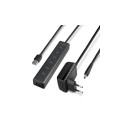 I/O HUB USB3.0 7PORT CHARGING/W/AC 1.2M HUE-SA7BP AXAGON