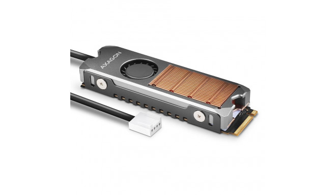 SSD ACC COOLER M.2 COPPER FAN/CLR-M2FAN AXAGON
