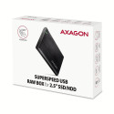 HDD ACC ENCLOSURE 2.5"/USB3.2 EE25-A6M AXAGON