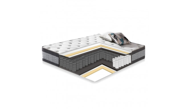 Spring mattress HARMONY DUO 160x200xH27cm, flippable