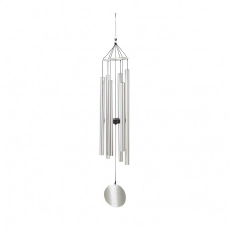Wind bell NATURE'S MELODY H99cm, silver