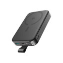 Joyroom magnetic wireless power bank JR-PBM11 22.5W with stand (black) Joyroom magnetic wireless power bank JR-PBM11 22.5W with stand (black)