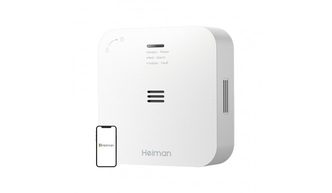 Wireless Alarm CO Heiman HM-720ES-W Interlinked