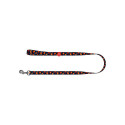 Nylon dog leash, pattern ''Oranges'' length 122 cm Waudog