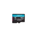 KINGSTON 64 GB MICROSDXC CANVAS GO! PLUS GEN4 200R A2 U3 WITHOUT ADAPTER