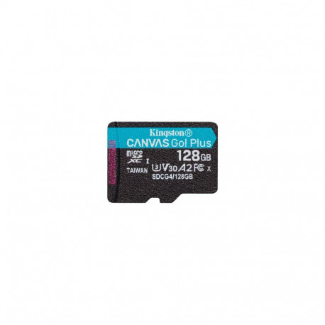 KINGSTON 128 GB MICROSDXC CANVAS GO! PLUS GEN4 200R A2 U3 WITHOUT ADAPTER