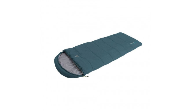 Outwell Campion Lux Teal | Sleeping Bag | -16/5 C | 2 way open - auto lock, L-shape