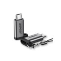 Ugreen Ugreen adapter USB Type C to micro USB adapter gray (50590) Grey