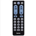 Hama Universal IR Remote Control  2-in-1 Large Illuminated Buttons Teachable Black