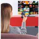 Hama Universal IR Remote Control  2-in-1 Large Illuminated Buttons Teachable Black