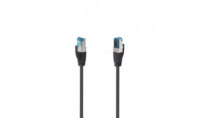 Hama CAT6a S/FTP andmesidekaabel 10 Gbit/s 5m RJ45 Must