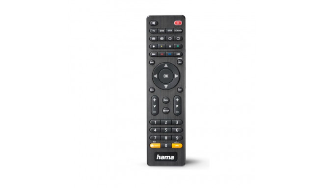 Hama SmartControl 4in1 Universaalne Kaugjuhtimispult Infrapuna Eelprogrammeeritud Must