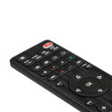 Hama SmartControl 8in1 Universālais Tālvadības Pults Smart TV & Streaming Lietotņu Pogu Infrasarkana