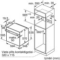 Bosch integreeritav ahi HBA530BB0S