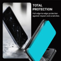 Crong Anti-Bacterial 3D Armour Glass - Szkło hartowane 9H Full Glue do iPhone 16 / iPhone 15 + ramka